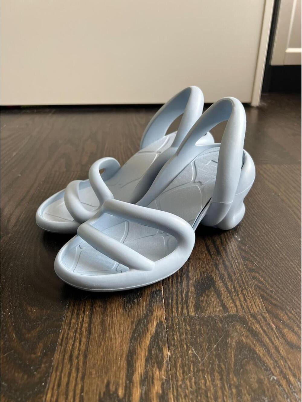 Camper Kobarah Powder Blue Sandals NEW Women's EU 36/37 NEVER WORN MSRP $225 - Picture 3 of 5